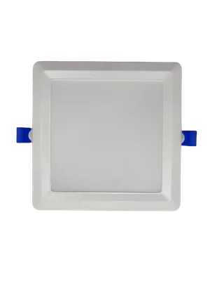 Panel Wellmax Cuadrado Sunflower 6W Led Samsung para Embutir 100 240V 12"12  Luz Fria 25.000 Horas